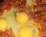 A picture of step 4 of Egg masala toast 😍.