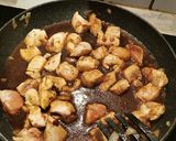 Une image de l'étape 4 de Poulet sauce balsamique.