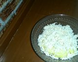 A picture of step 2 of Bird's nest kabab (ghonsla kabab).