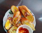 Hình bước làm 3 của món Bánh mỳ bơ hành