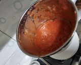 A picture of step 6 of Spinach Malfatti (Spinach Paneer Balls in Roasted Bell Pepper & Walnut Gravy).