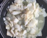 Foto del paso 3 de la receta Tortilla de bacalao con pimientos