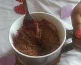 A picture of step 4 of Red Velvet Cake In A Mug | Valentine's Day Special Recipe.