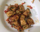 Foto langkah ke 8 dari resep Cumi tahu krispi cabe garam.
