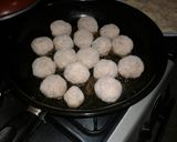 Foto del paso 5 de la receta: Pappardelles azafranados con albóndigas de cordero