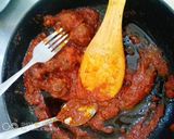 A picture of step 2 of Spaghetti and meatballs.
