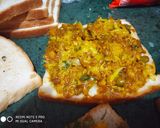 A picture of step 2 of Leftover gobhi matar veggie Sandwich.