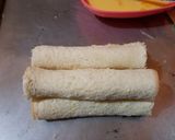 Foto langkah ke 4 dari resep Melted Mozarela Corndog Roti Tawar.