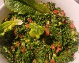 A picture of step 5 of Lebanese Tabbouleh.