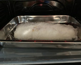 Foto del paso 6 de la receta: Solomillo ibérico a la sal con salsa de mostaza y patatas gajo