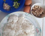 Foto langkah ke 1 dari resep Nasi Goreng Ikan Asin.