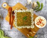 A picture of step 12 of Lehsuni Palak Khichdi.