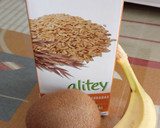 Foto del paso 1 de la receta: Batido de avena, kiwi y plátano