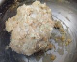A picture of step 3 of Lauki muthia.