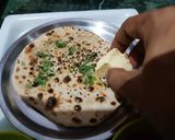 A picture of step 20 of Amritsari aloo kulcha.
