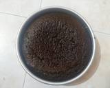 Santa chocolate cake recipe step 4 photo