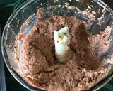 Une image de l'étape 2 de Champignons farcis feta tomate et basilic.
