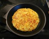 รูปขั้นตอนการทำที่ 6 ของ Rösti (เริอช-ติ) มันฝรั่งขูดทอดแผ่น