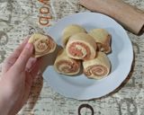 Foto langkah ke 5 dari resep Chocolate Spiral Mantau Steamed.