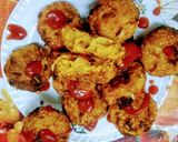 A picture of step 5 of Air Fryer Broken Wheat Patties / Dalia patties.
