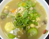 Hình bước làm 3 của món Canh Kiểm