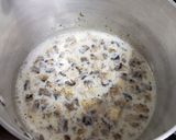 Foto del paso 4 de la receta: Trucha al horno con salsa de champiñones y arroz verde
