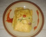 Foto langkah ke 6 dari resep Martabak Sosis.