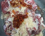 Hình bước làm 2 của món Bắp bò xào sa tế