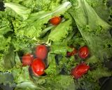 Hình bước làm 1 của món Salad đơn giản