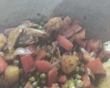A picture of step 8 of Mix Veg Biryani.