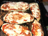Milanesas de berenjena 🍆 a la napo