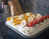 Une image de l'étape 9 de 10• 2 Tiramisus aux fruits en 1 : Mangue/Ananas & Fraise/Framboise.