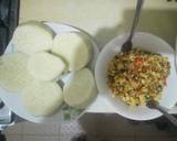 Boiling yam and egg sauce recipe step 4 photo
