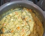A picture of step 8 of Coconut Cream Vegetable Korma.