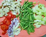 Foto langkah ke 1 dari resep Labu Siam Kacang Panjang.