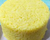 Foto langkah ke 7 dari resep Nasi Kuning versi kukus.