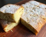 A picture of step 6 of Rhubarb Cake.