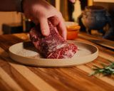 A picture of step 6 of Hanger Steak.