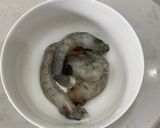 Hình bước làm 1 của món Canh khoai tím tôm thẻ