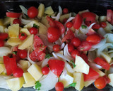 Foto del paso 2 de la receta: Calamares al ajillo, con patatas al horno