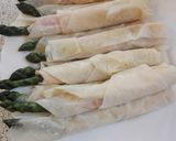 Foto del paso 5 de la receta: Aperitivo crujiente de espárragos trigueros con panceta