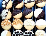 รูปขั้นตอนการทำที่ 6 ของ ไวท์ & ดาร์กช็อกโกแลตคุกกี้ white & dark chocolate cookies
