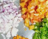 पाव भाजी पिज़्ज़ा (Pav bhaji pizza recipe in Hindi) रेसिपी चरण 1 फोटो