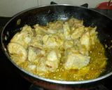 A picture of step 8 of Chicken shahi korma.