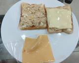 Chicken and eggs cheese sandwiches with french fries recipe step 1 photo