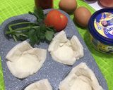 Foto langkah ke 1 dari resep Roti Mangkuk dgn telur dan tuna.