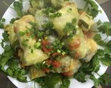 Hình bước làm 7 của món Cải bắp cuộn thịt
