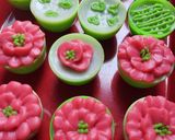 Foto langkah ke 7 dari resep Kue Lapis Tepung Beras.