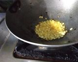 A picture of step 4 of BhindiBhurji.