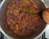 A picture of step 5 of Green Tomato Chutney.